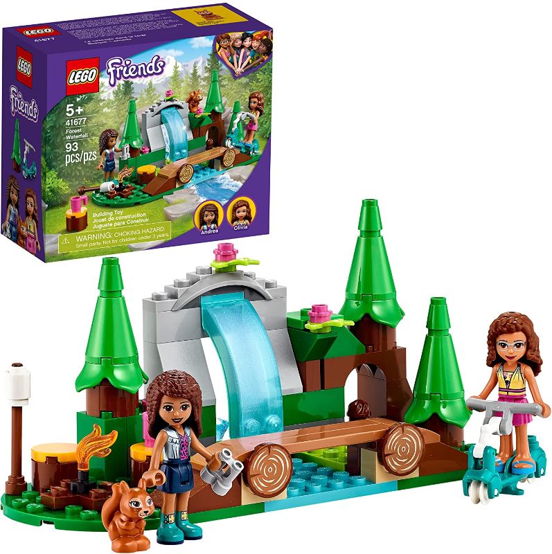 Photo 1 of LEGO Friends Forest Waterfall 41677 Building Kit; Includes a Squirrel Toy; Ideal Gift for Kids Who Love Nature Toys; New 2021 (93 Pieces)
