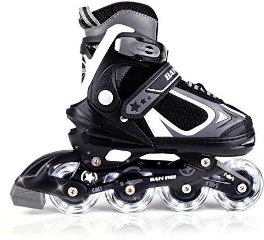 Photo 1 of Kids LED Light up Inline Skate and Safety Gear, Size "Small", 