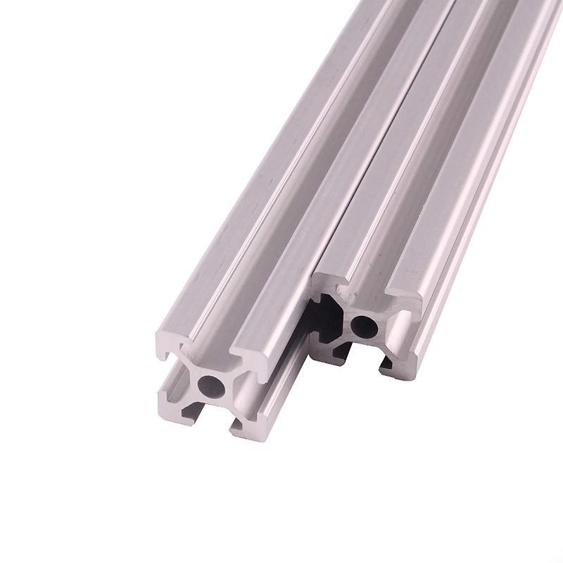 Photo 1 of CHUANGNENG 2PCS Aluminum Extrusion 2020 Profile European Standard Anodized Linear Rail 1000mm, for DIY 3D Printer Workbench CNC 