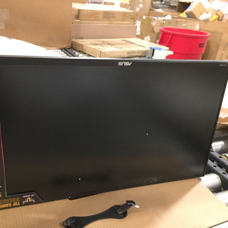 Photo 2 of ASUS TUF Gaming VG259QM 24.5” Monitor, 1080P Full HD (1920 x 1080), Fast IPS, 280Hz, G-SYNC Compatible, Extreme Low Motion Blur Sync,1ms, DisplayHDR 400, Eye Care, DisplayPort HDMI BLACK... PARTS O NLY.....!!!!!!!!!!!!!!!!!!!!!!!!
