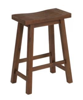 Photo 1 of Alessandro Solid Wood Short, Bar & Counter Stool
