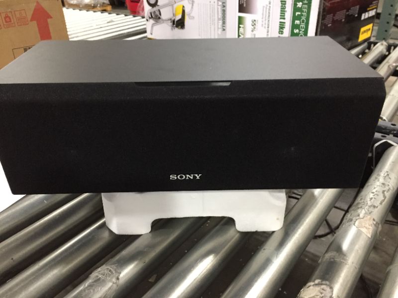 Photo 2 of Sony SSCS8 2-Way 3-Driver Center Channel Speaker - Black, 4 Bookshelf Speaker System
