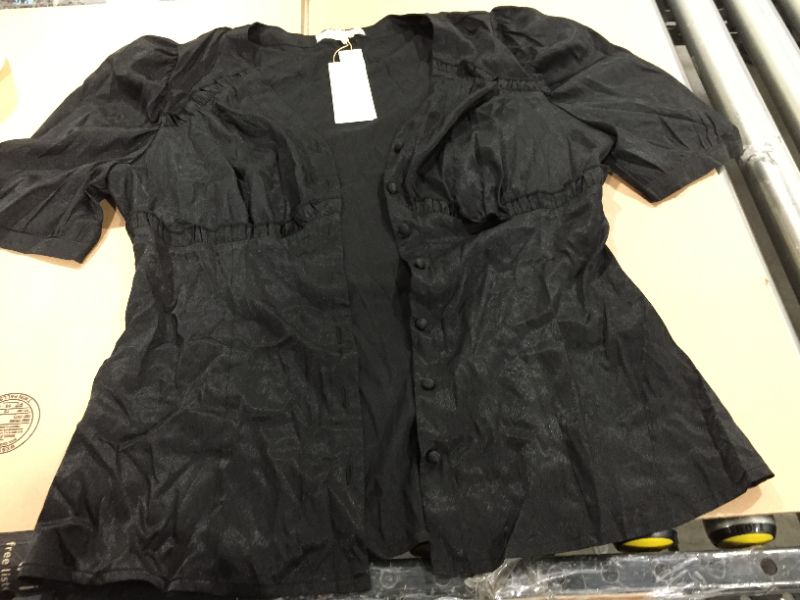 Photo 1 of BELLE POQUE Women's satin blouse...Large...