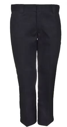 Photo 1 of Dickies Pants: Men's Black WP873 BK Slim Straight Wrinkle Resistant Work Pants
