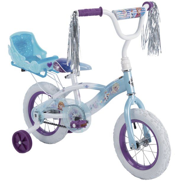 Photo 1 of Disney Frozen 12" Girls Bike with Doll Carrier by Huffy