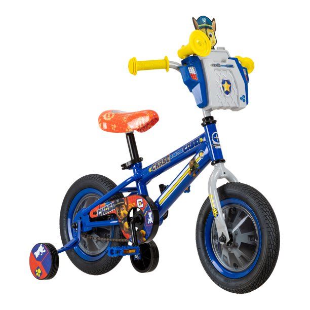 Photo 1 of Nickelodeon's PAW Patrol: Chase Bicycle, 12-inch wheels, ages 2 - 4, blue, preschool kids bike