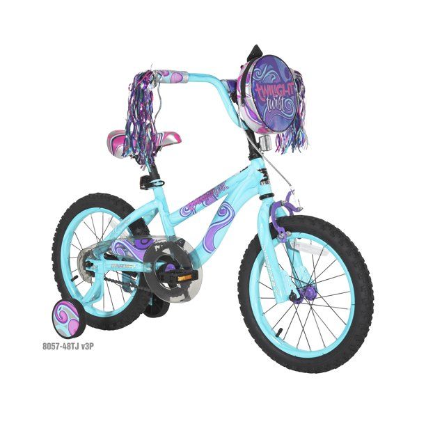 Photo 1 of Dynacraft 16" Twilight Girls Bike with Dipped Paint Effect, Blue/Purple