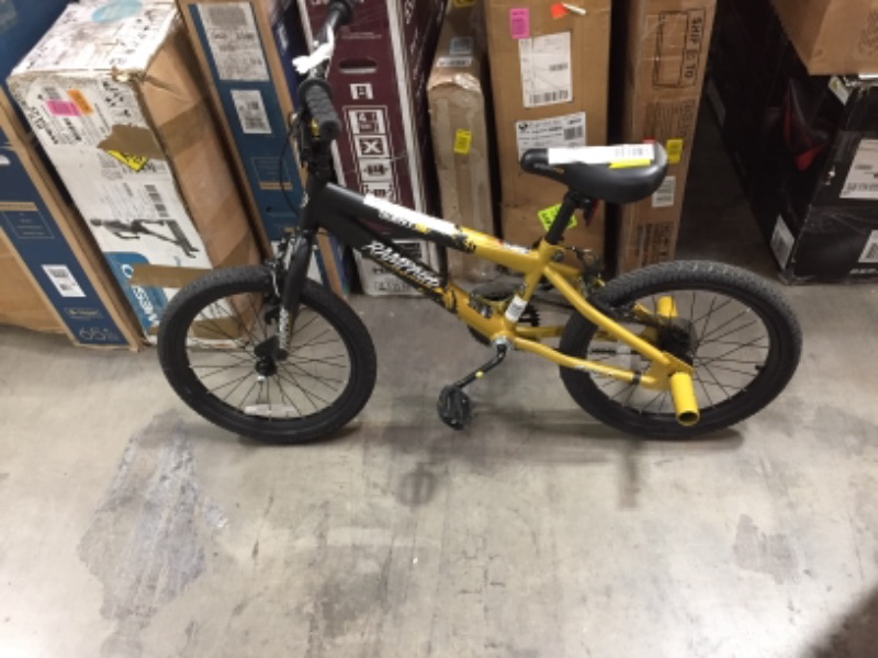 Photo 1 of Kent 18" Rampage Boy's Bike, Gold/Black