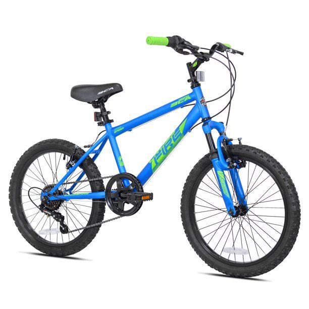 Photo 1 of BCA 20" Crossfire 6-Speed Boy's Mountain Bike, Blue/Green