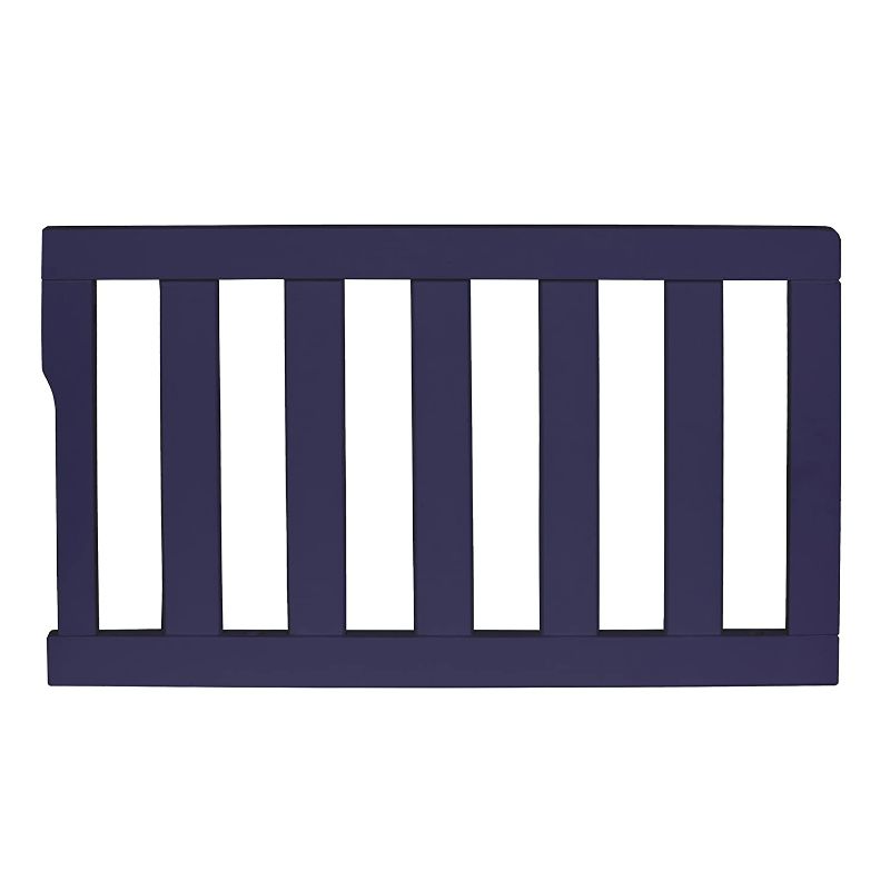 Photo 1 of Dream On Me Universal Convertible Crib Toddler Guard Rail, Navy
