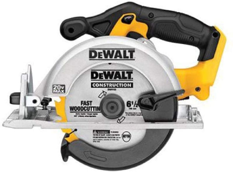 Photo 1 of DEWALT 6-1/2-Inch 20V MAX Circular Saw, Tool Only (DCS391B) , Yellow
