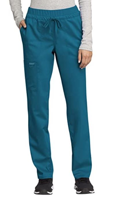 Photo 1 of Cherokee Workwear Revolution Women Scrubs Pant Mid Rise Tapered Leg Drawstring size m