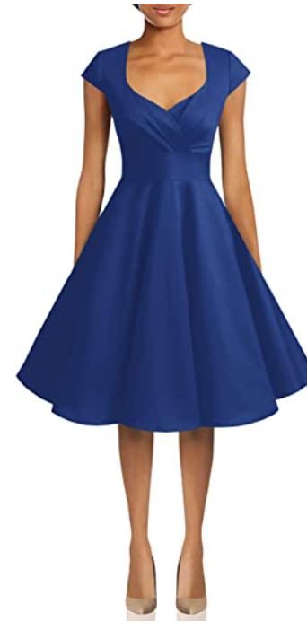 Photo 1 of Bbonlinedress Women Short 1950s Retro Vintage Cocktail Party Swing Dresses size m