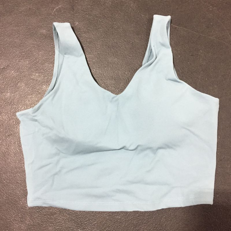 Photo 3 of Sports Bras for Women Workout Padded Sports Yoga Bra Tank Tops Crop Top size m