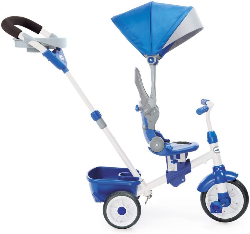 Photo 1 of Little Tikes Perfect Fit 4-in-1 Trike Ride On, Blue