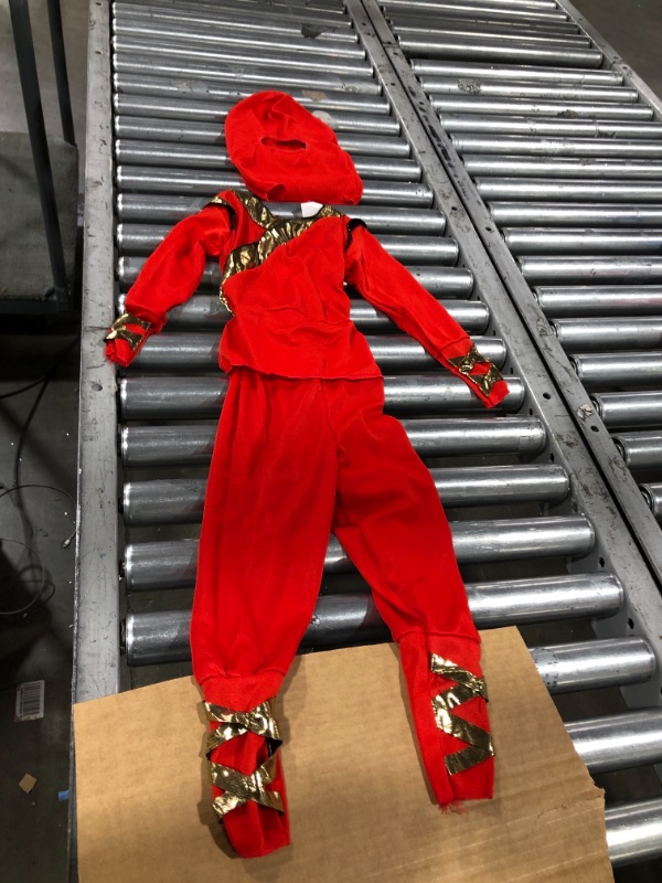 Photo 1 of Size 4-6 kids red ninja costume 