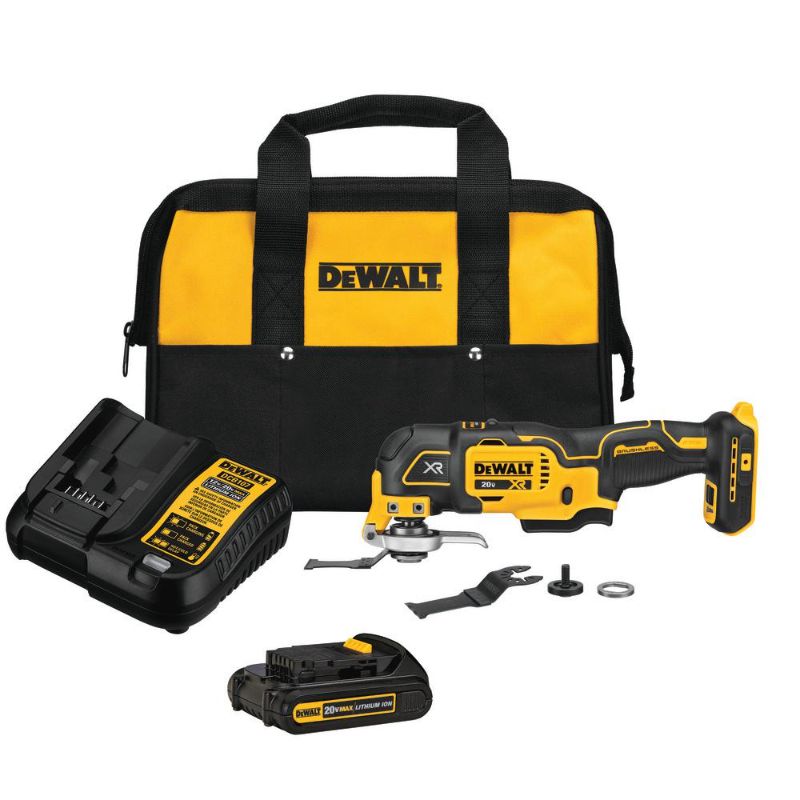 Photo 1 of DeWalt DCS356C1 20V Max XR 3-Speed Cordless Oscillating Multi-Tool Kit