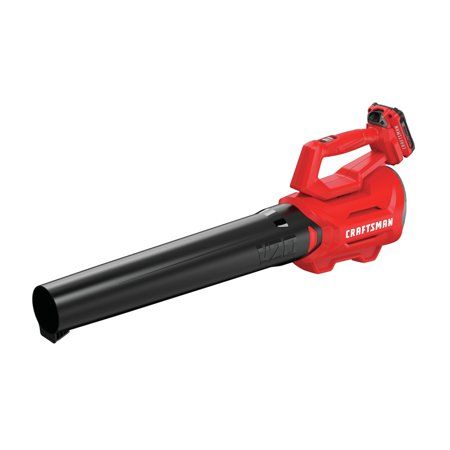 Photo 1 of Craftsman Flex-Force 90 Mph 340 CFM 20 Volt Battery Handheld Blower Kit (Battery & Charger) - Case of: 1;