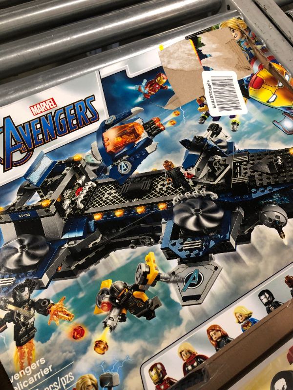 Photo 3 of LEGO Marvel Avengers Helicarrier 76153 Fun Brick Building Toy with Marvel Avengers Action Minifigures, Great Gift for Kids Who Love Airplanes and Supe