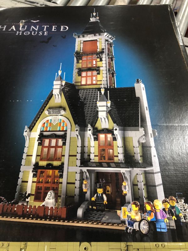 Photo 2 of LEGO Haunted House (10273) Building Kit; a Displayable Model Haunted House and a Creative DIY Project for Adults, New 2021 (3,231 Pieces)