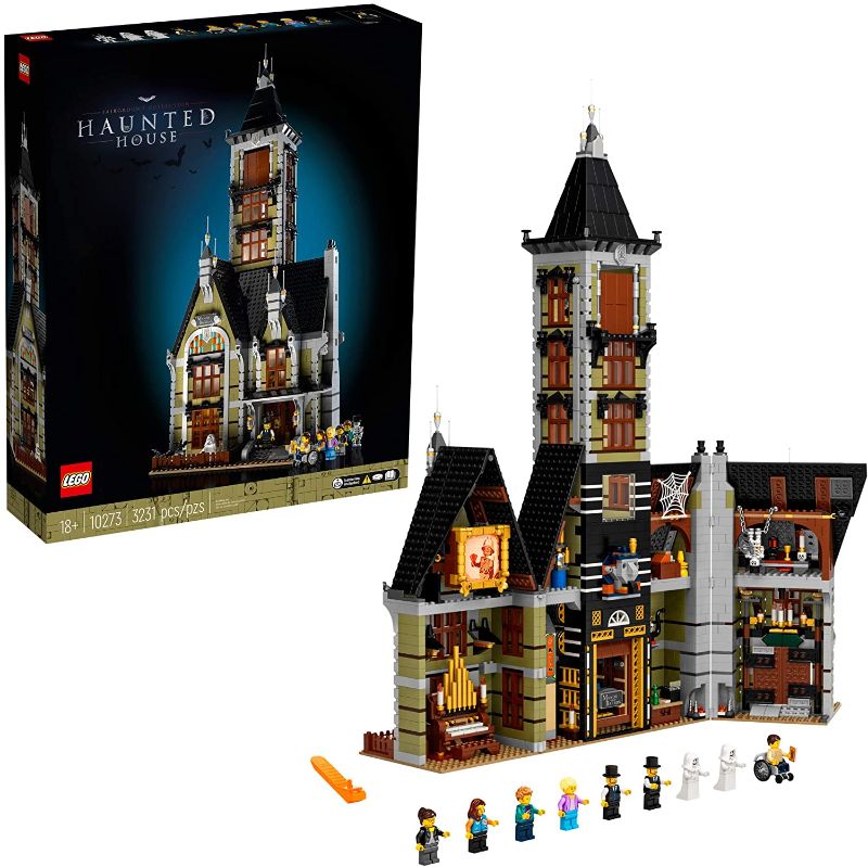 Photo 1 of LEGO Haunted House (10273) Building Kit; a Displayable Model Haunted House and a Creative DIY Project for Adults, New 2021 (3,231 Pieces)