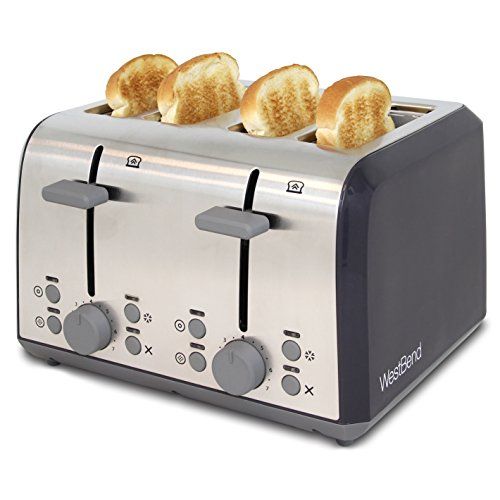 Photo 1 of Westbend Professional West Bend 78824 4-Slice Toaster Silver