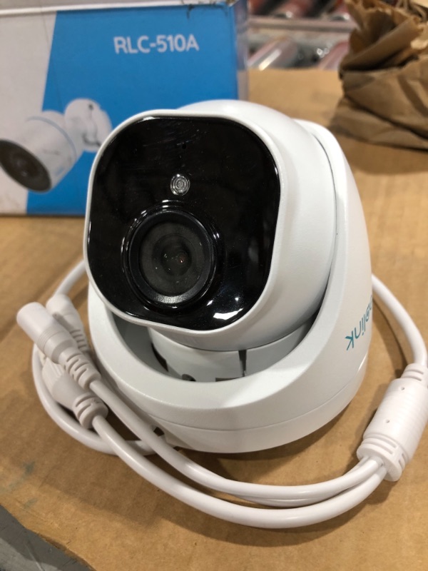 Photo 2 of REOLINK 4K Ultra HD PoE Outdoor Security Camera with Human/Vehicle Detection, Work with Smart Home, Weatherproof, Time Lapse, Up to 256GB Micro SD Storage for 24/7 Recording, RLC-820A