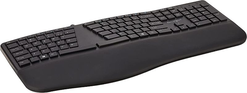 Photo 1 of Kensington Pro Fit Ergonomic Wired Keyboard- Black (K75400US)
