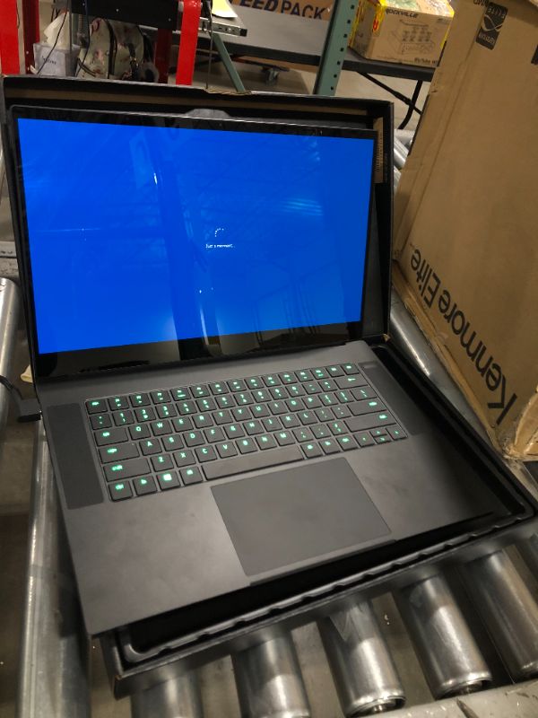 Photo 2 of Razer Blade 15 Advanced Gaming Laptop 2021: Intel Core i9-11900H 8-Core, NVIDIA GeForce RTX 3080, 15.6” 4K OLED, 32GB RAM, 1TB SSD - CNC Aluminum - Chroma RGB - THX Spatial Audio - Thunderbolt 4
