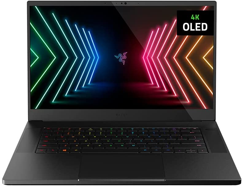 Photo 1 of Razer Blade 15 Advanced Gaming Laptop 2021: Intel Core i9-11900H 8-Core, NVIDIA GeForce RTX 3080, 15.6” 4K OLED, 32GB RAM, 1TB SSD - CNC Aluminum - Chroma RGB - THX Spatial Audio - Thunderbolt 4
