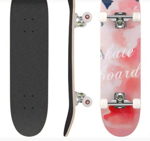 Photo 1 of WeSkate Skateboards Pro 31 inches Complete Skateboards for Teens Beginners Girls Boys Kids Adults, 7 Layer Maple Wood Skateboard
