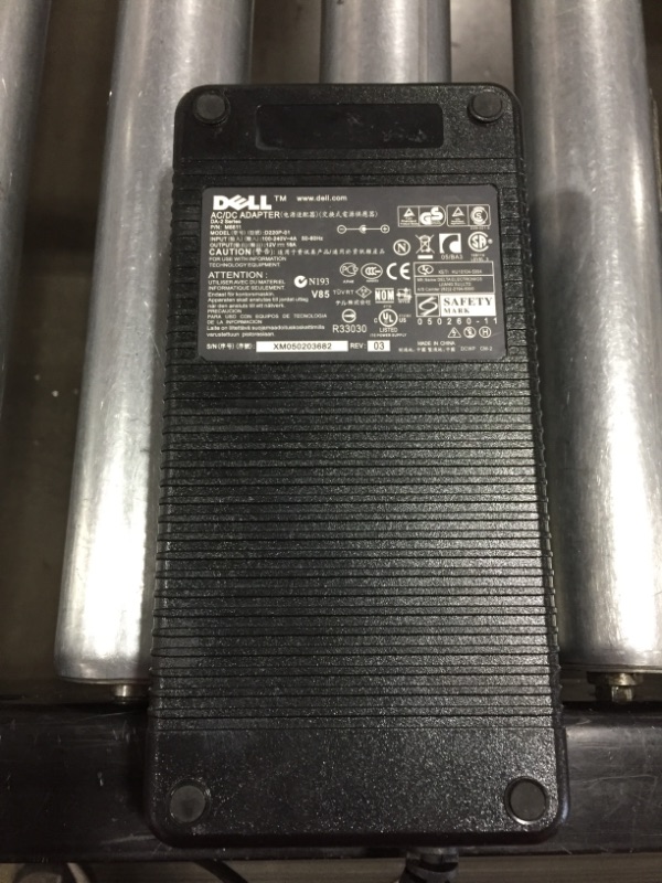 Photo 1 of DELL AC/DC ADAPTER DA-2 SERIES. MODEL D220P-01. PRIOR USE.