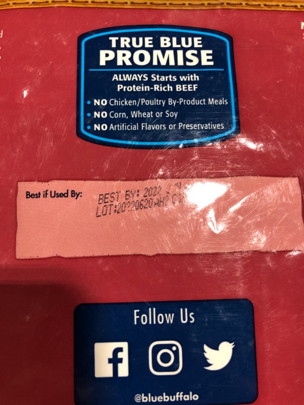 Photo 4 of Blue Buffalo Wilderness Rocky Mountain Recipe High Protein, Natural Adult Healthy Weight Dry Dog Food, Red Meat
BEST BY JUNE 2022.