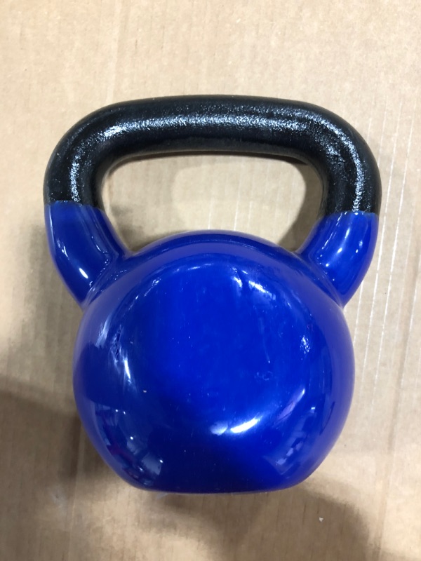 Photo 3 of DNC Kettle Bell Weight, Solid Cast Iron Strength Training Kettlebells, 20LB. Kettle Bells for Men and Women
