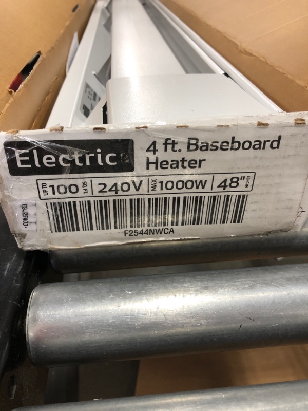 Photo 1 of Fahrenheat F2544 4' BASEBOARD HEATER , white
