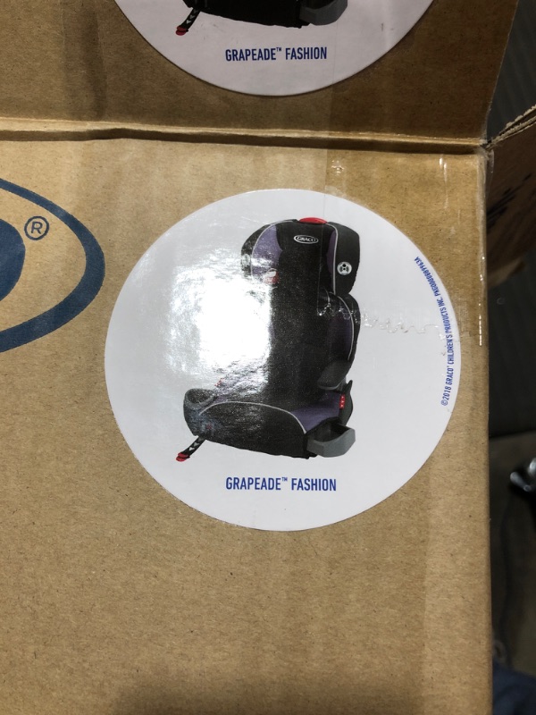 Photo 4 of Graco Affix Highback Booster Seat with Latch System, Grapeade
