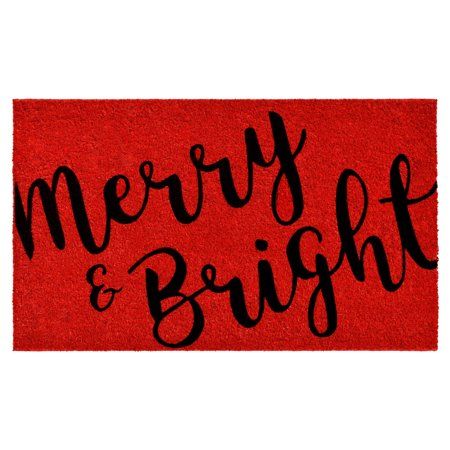 Photo 1 of Calloway Mills Merry & Bright Outdoor Doormat, 24" X 36"
