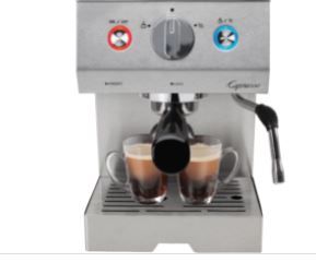 Photo 1 of Capresso Cafe Select Professional Stainless Steel Espresso & Cappuccino Machine
