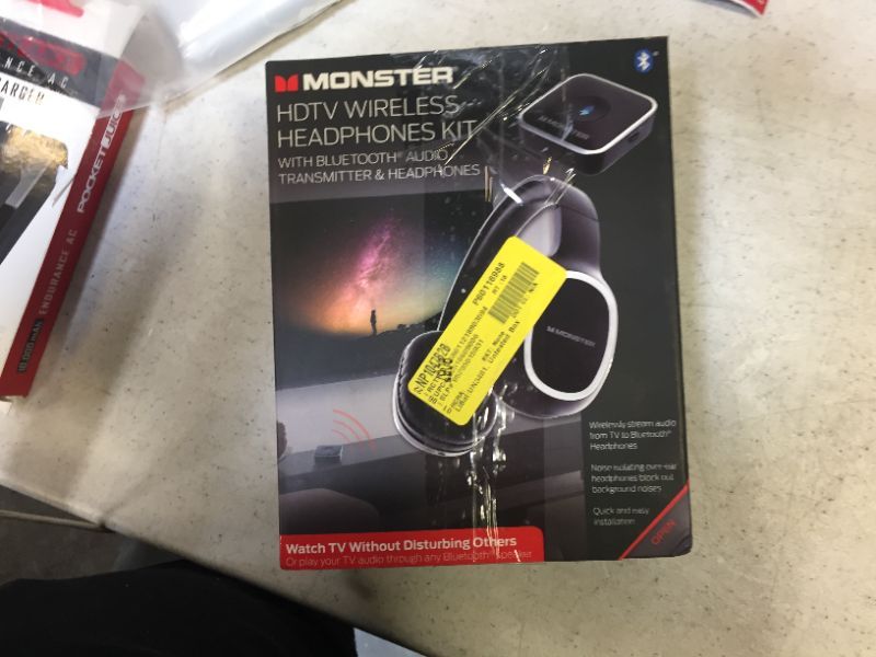 Photo 3 of Monster HDTV Wireless Headphone Kit with Bluetooth Transmitter
