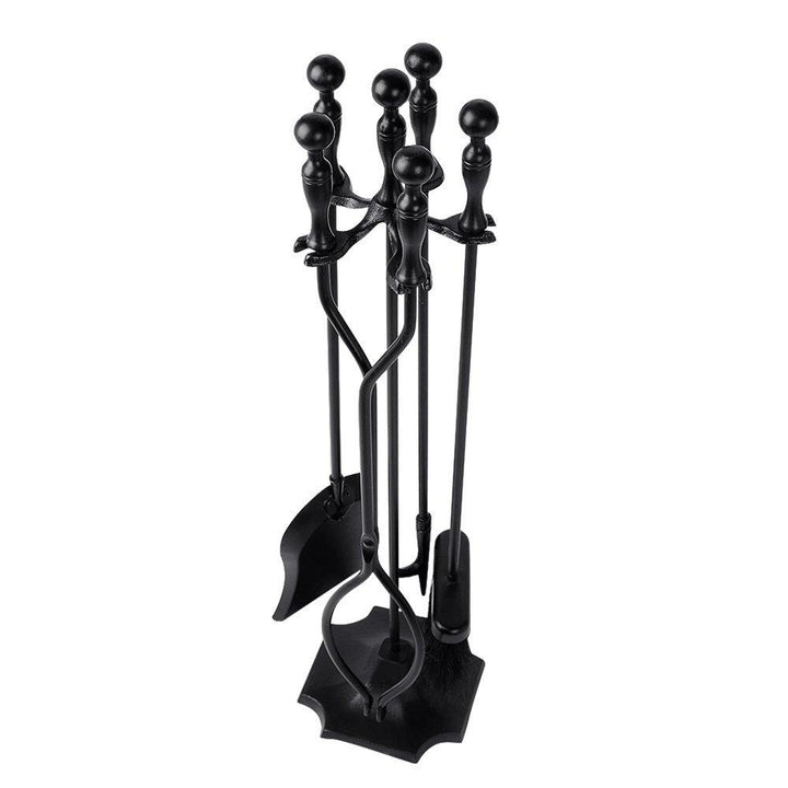 Photo 1 of Amagabeli 5PCS Fireplace Tools Sets Wrought Iron Fireset
