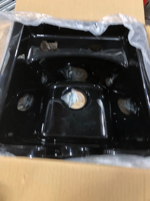 Photo 1 of BLACK SINK WITH ACCESSORIES 
