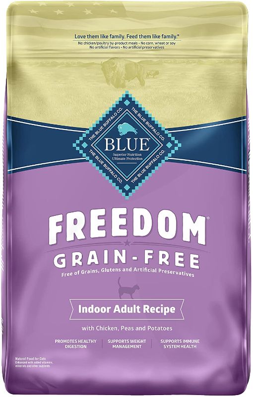 Photo 1 of Blue Buffalo Freedom Grain Free Natural Indoor Adult Dry Cat Food
