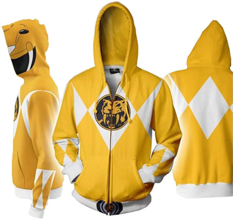 Photo 1 of Yellow Costume Hooded Jacket Costume for Adult/Teen (large)
