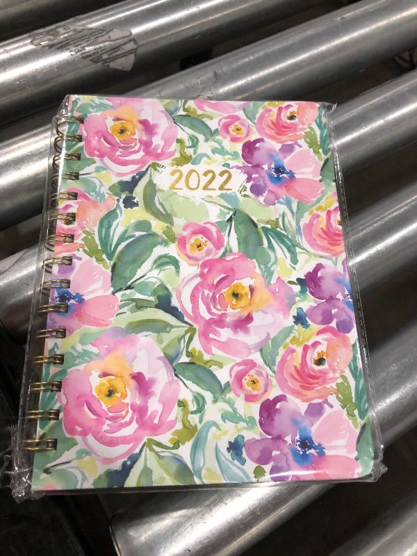 Photo 1 of 2022 Pastel Floral Planner 