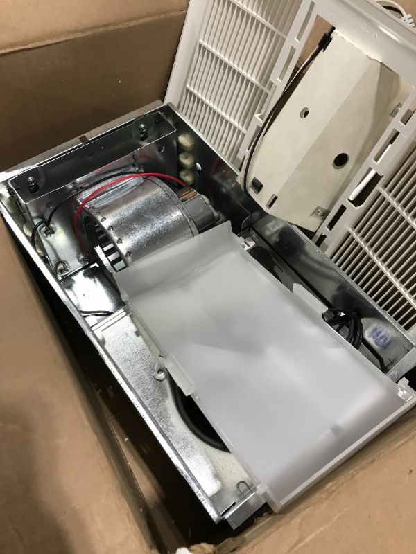 Photo 3 of 80 CFM Ceiling Bathroom Exhaust Fan with Light and 1300-Watt Heater
