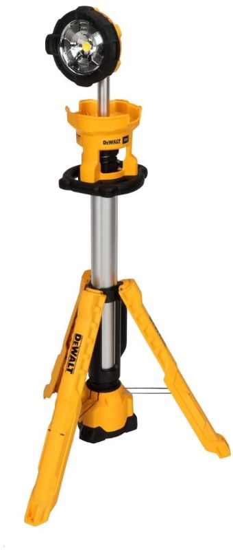 Photo 1 of DEWALT 20V MAX* LED Work Light, Tripod Base, Tool Only (DCL079B)
