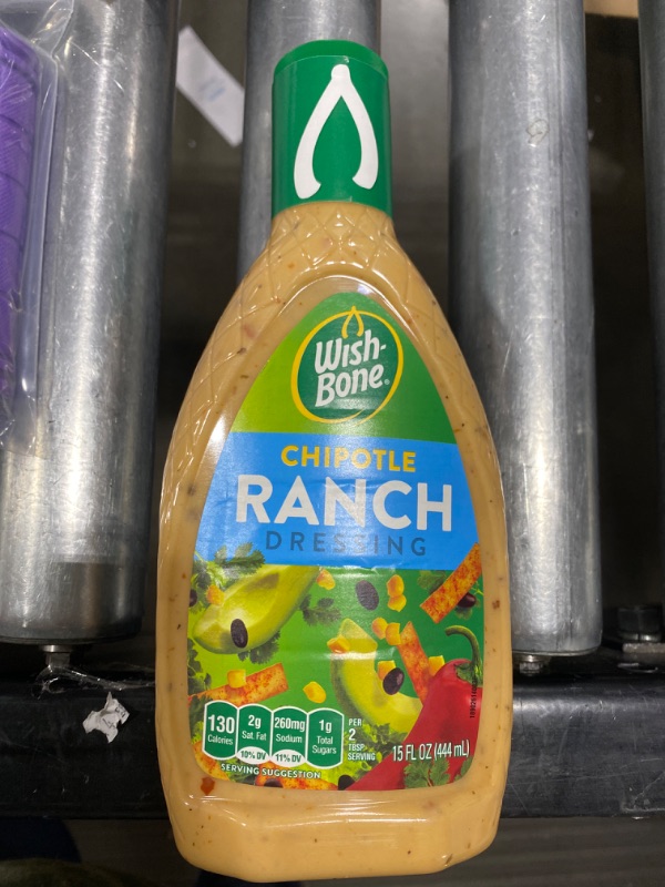 Photo 2 of  Wish-Bone Salad Dressing, Chipotle Ranch, 15 Fl Oz exp: 01/09/22
