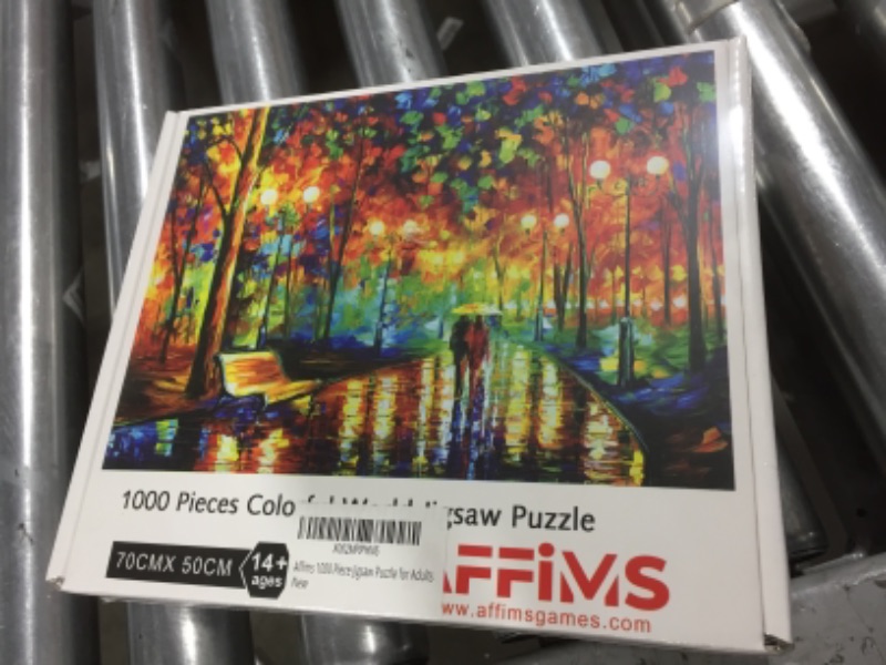 Photo 2 of Jigsaw Puzzle for Adult 1000 Pieces + Storage Bag- Beautiful Unique Colorful Fun Fall Color Puzzle Piece of Art. Cool Puzzle Yet Challenging Games for All Ages