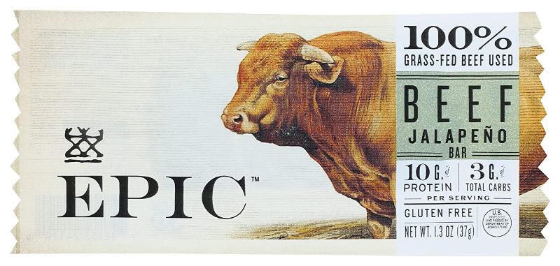 Photo 1 of Epic Provisions Beef Jalapeno Bar, 1.3 Oz EXP 09/2022
