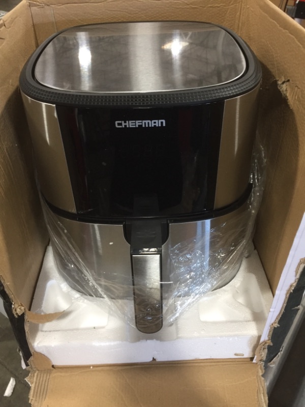 Photo 2 of CHEFMAN 2 in 1 Max XL 8 Qt Air Fryer, Healthy Cooking